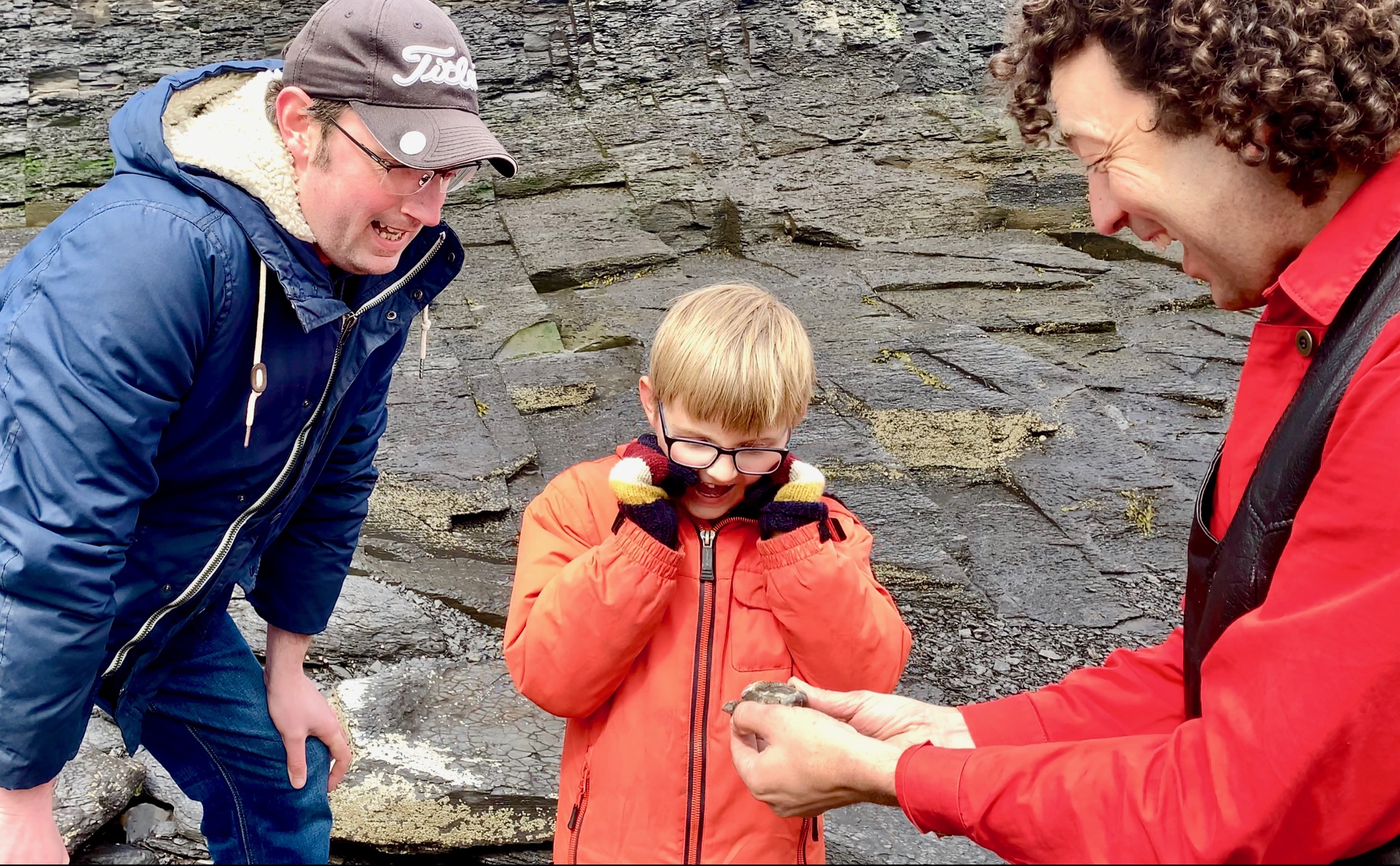 Runswick Bay with The Rock Showman