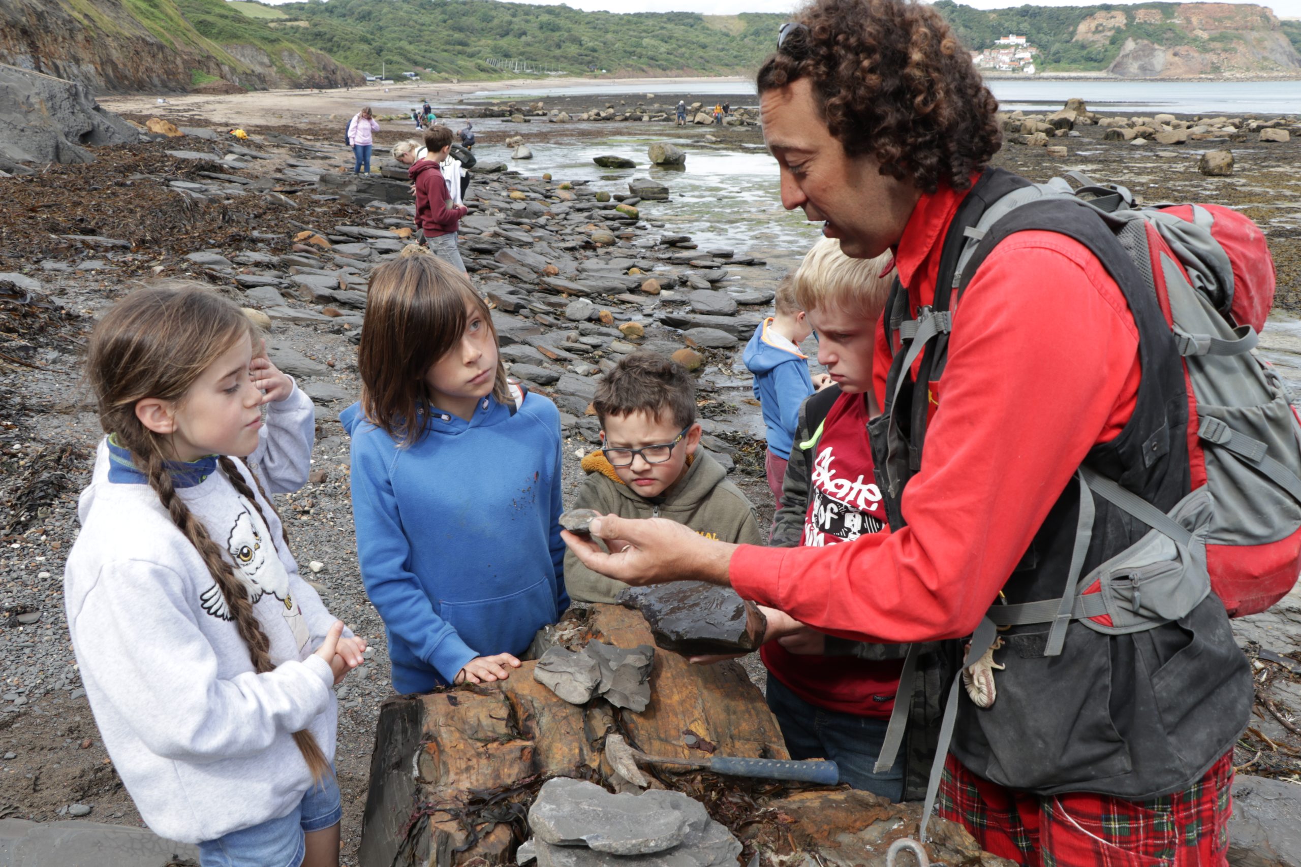 Runswick Bay : In Search of Sea Dragons with The Rock Showman